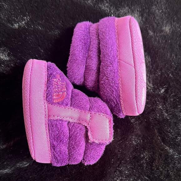 The North Face Other - The North Face Purple Baby Booties